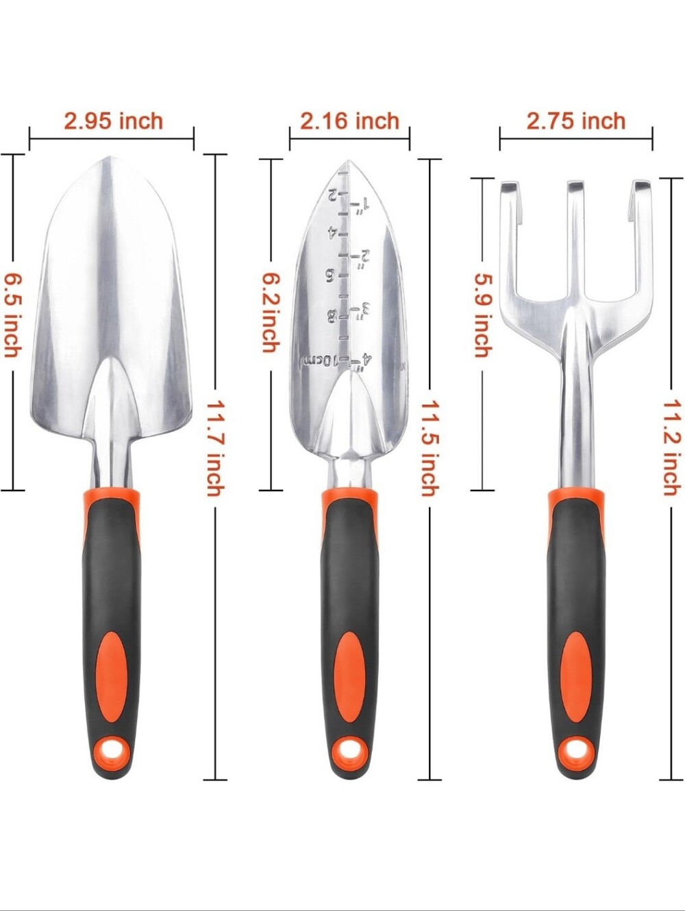 Garden Tools - Set of 3 - Picture 5 of 6